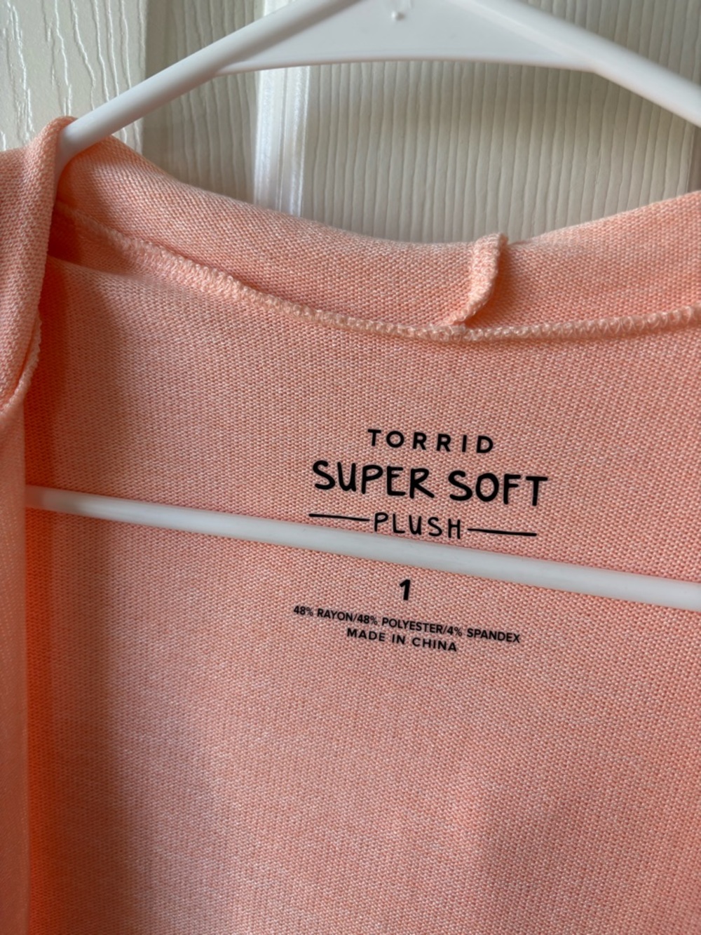 torrid Super Soft Plush Cardigan Open Front size 14/16 - Picture 7 of 8